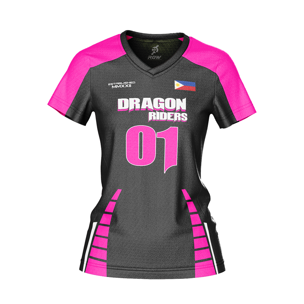 Geometric Accent Full Sublimation Volleyball Jersey