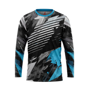 Abstract Shards Full Sublimation Rider Shirt