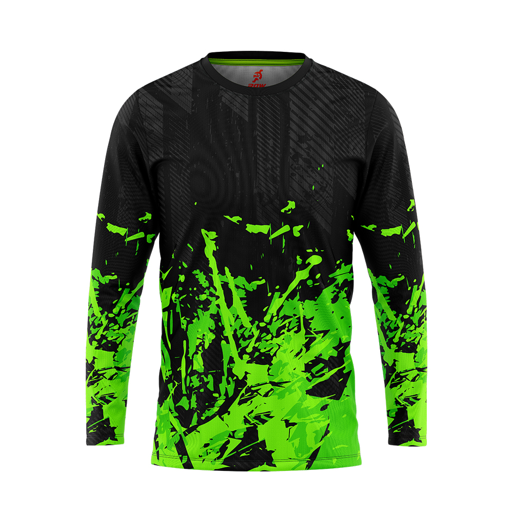 Abstract Splash Full Sublimation Rider Shirt