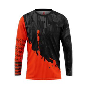 Abstract Splash Full Sublimation Rider Shirt