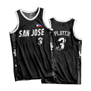 Textured Waves Full Sublimation Basketball Jersey