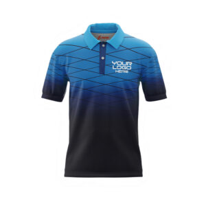 Web Pattern Full Sublimation Polo Shirt