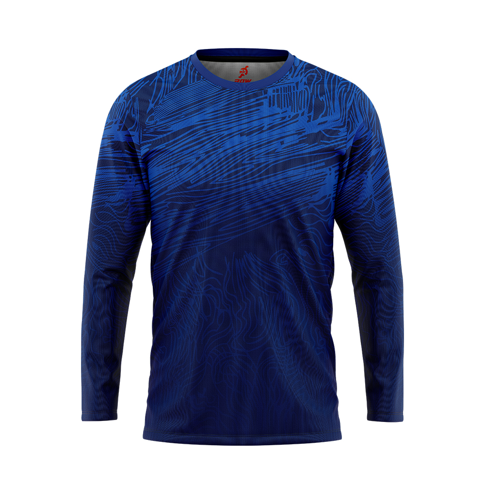 Abstract Lines Full Sublimation Rider Shirt