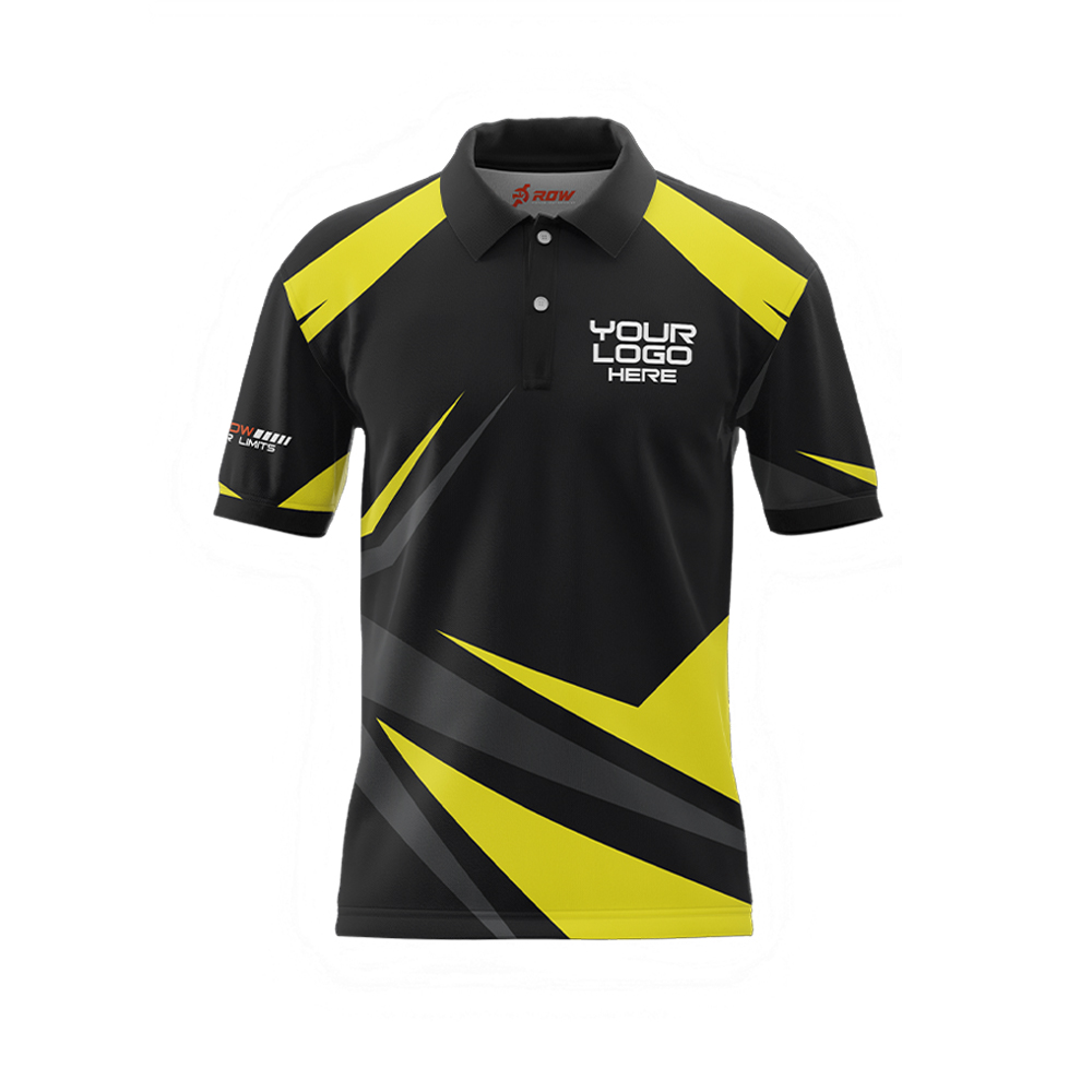 Angular Shards Full Sublimation Polo Shirt